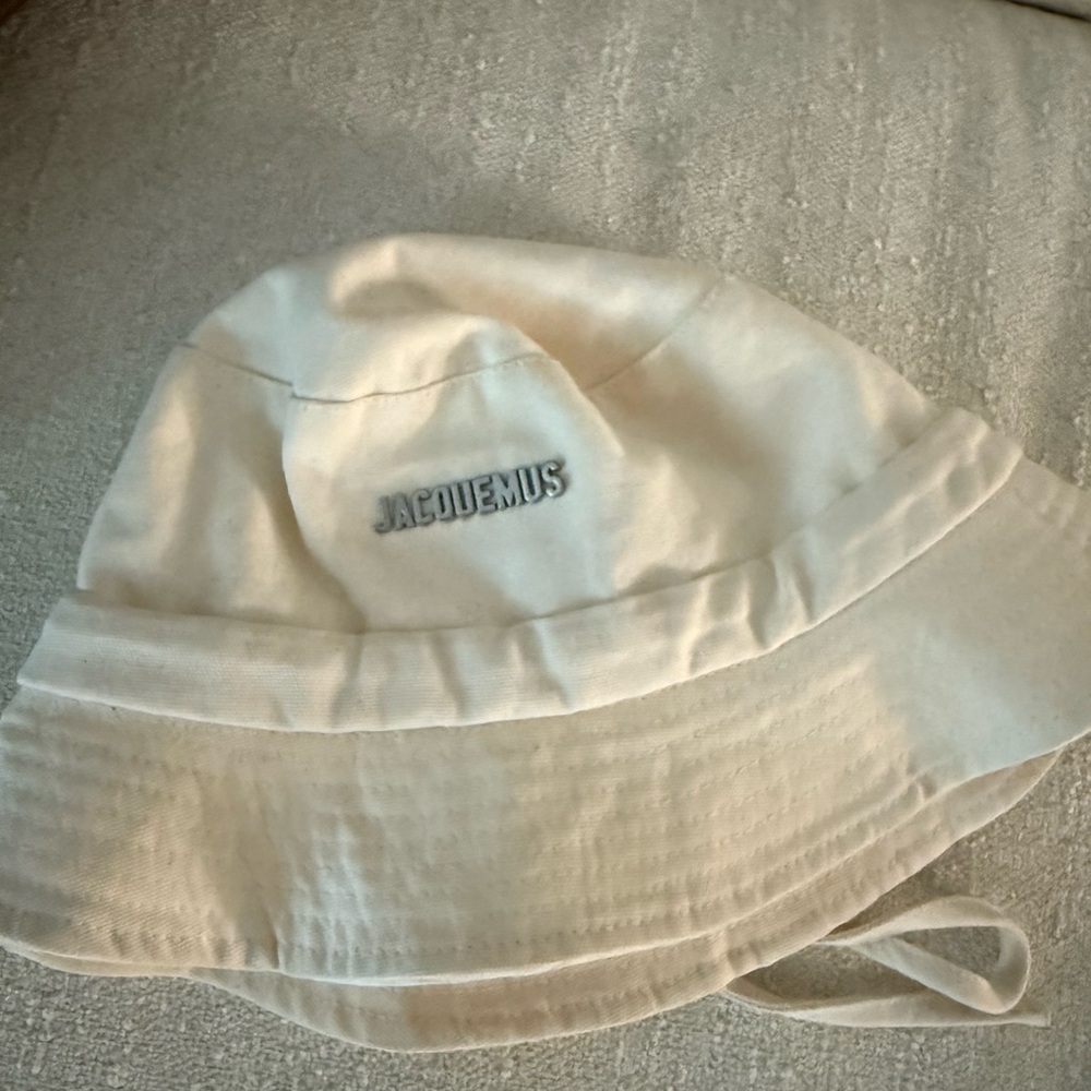 Jacquemus Le Bob Gadjo Embellished Cotton Canvas Bucket Hat